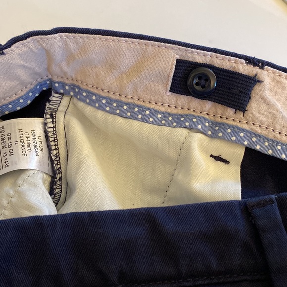 Girl’s Plus Size Uniform Bermuda Shorts with adjustable waist… 14+ EUC Navy - Picture 4 of 4